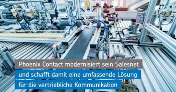 Erfolgreiche Modernisierung der Salesnet-Anwendung bei Phoenix Contact auf SharePoint (Foto: Net at Work GmbH)
