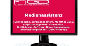 Praxisorientierte Medienassistenz-Fortbildung: Grafikdesign, Büromanagement, Projektmanagement und (Foto: FiGD Akademie GmbH)