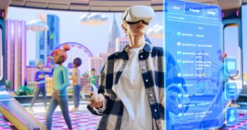 Ein Avatar in der virtuellen Welt (Foto: AdobeStock_550053139 Gorodenkoff)