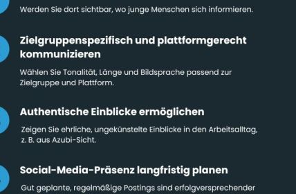 Digitaler Azubi-Wettbewerb: Social Media Guide für nachhaltige Nachwuchsgewinnung (Foto: Jenpix GmbH)